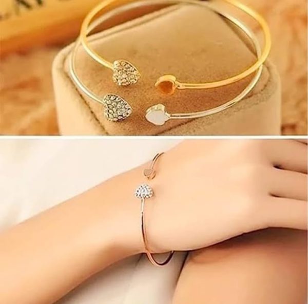 Double Hand Love Bracelet Colour Rose Gold
