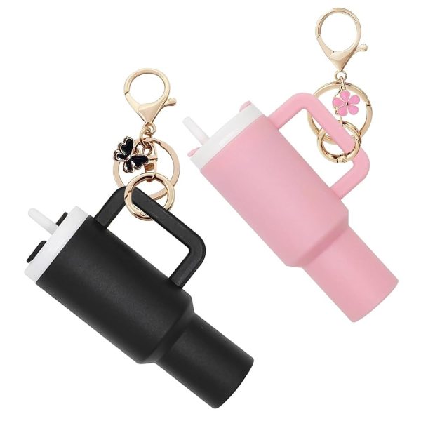 Colourful Mini Stanley Tumbler Key Chain
