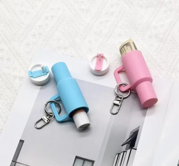 Colourful Mini Stanley Tumbler Key Chain