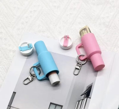 Colourful Mini Stanley Tumbler Key Chain