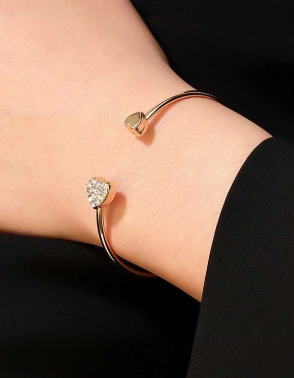Double Hand Love Bracelet Colour Rose Gold